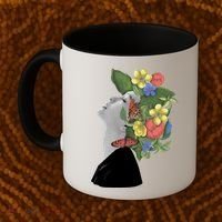 Floral Hat Art Coffee Mug thumb 2