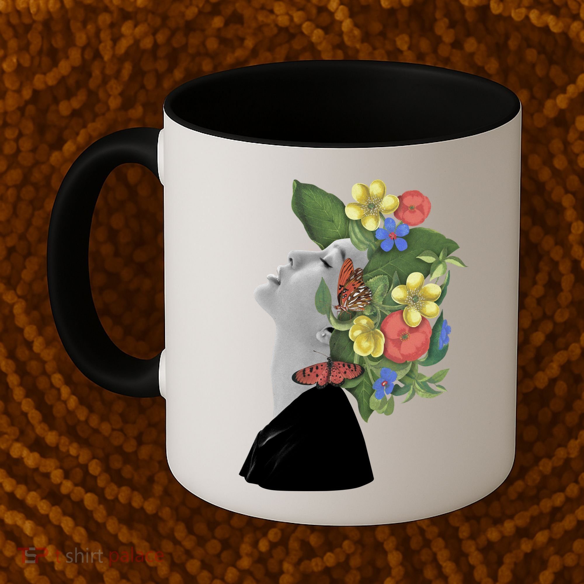Floral Hat Art Coffee Mug