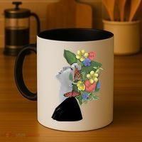 Floral Hat Art Coffee Mug thumb 4