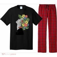 Floral Hat Art Pajama Set thumb 0