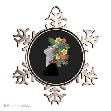 Floral Hat Art Ornament