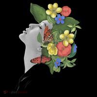 Floral Hat Art Ornament thumb 1