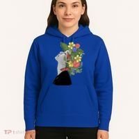 Floral Hat Art Hoodie thumb 5
