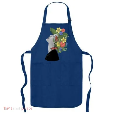 Floral Hat Art Apron