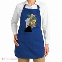 Floral Hat Art Apron thumb 2