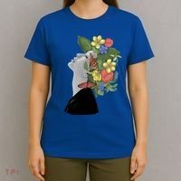 Floral Hat Art T-Shirt thumb 4