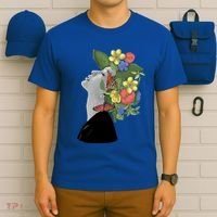 Floral Hat Art T-Shirt thumb 6