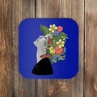Floral Hat Art Coaster thumb 0