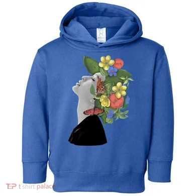 Floral Hat Art Toddler Hoodie