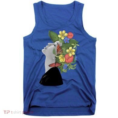 Floral Hat Art Tank Top