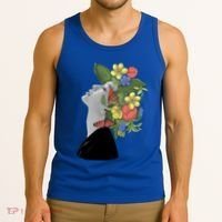 Floral Hat Art Tank Top thumb 3