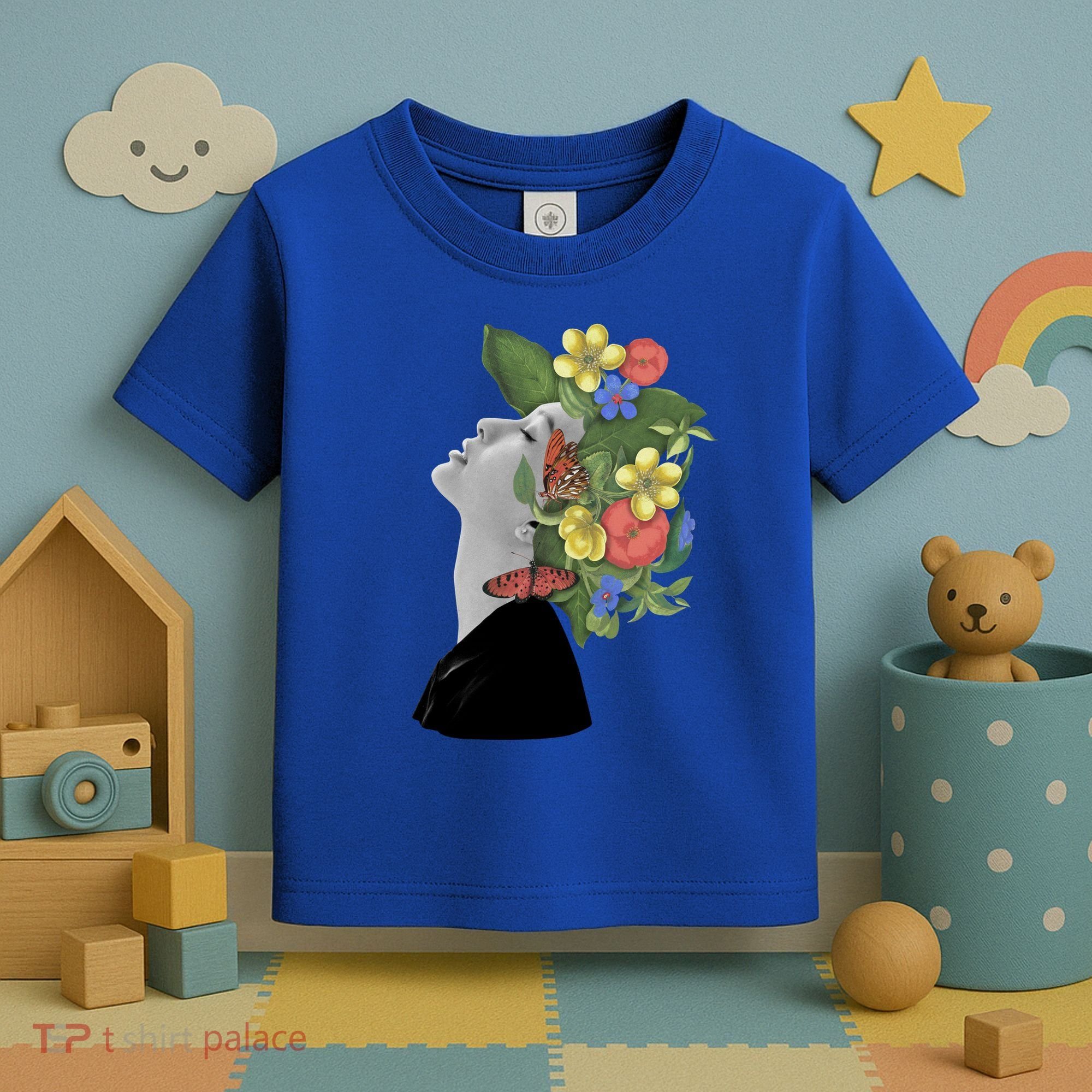 Floral Hat Art Toddler T-Shirt
