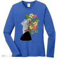 Floral Hat Art Women's Long Sleeve Shirt thumb 0