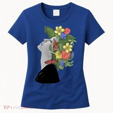 Floral Hat Art Women's T-Shirt