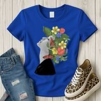 Floral Hat Art Women's T-Shirt thumb 3