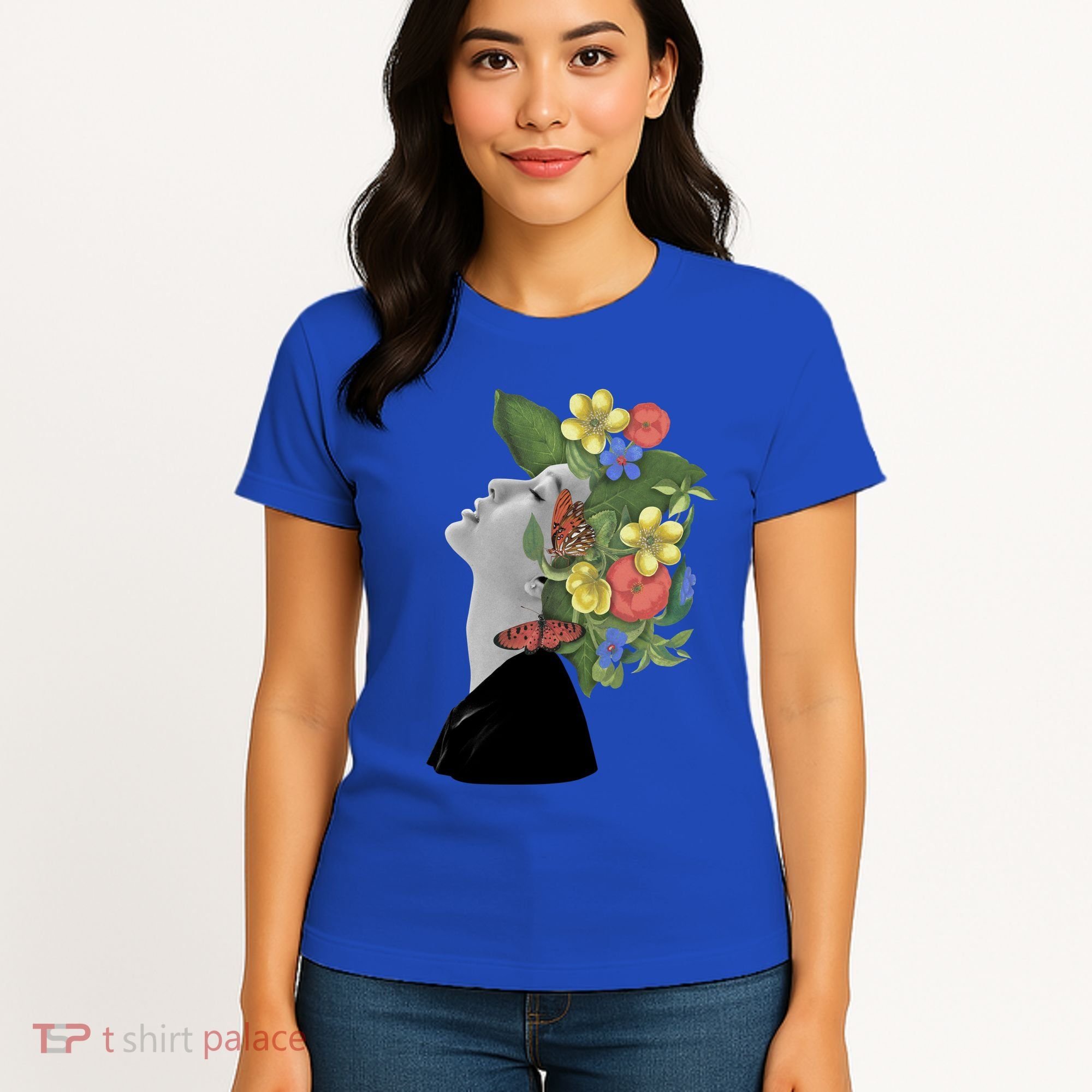 Floral Hat Art Women's T-Shirt