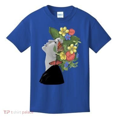 Floral Hat Art Kids T-Shirt