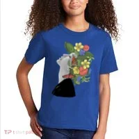 Floral Hat Art Kids T-Shirt thumb 2