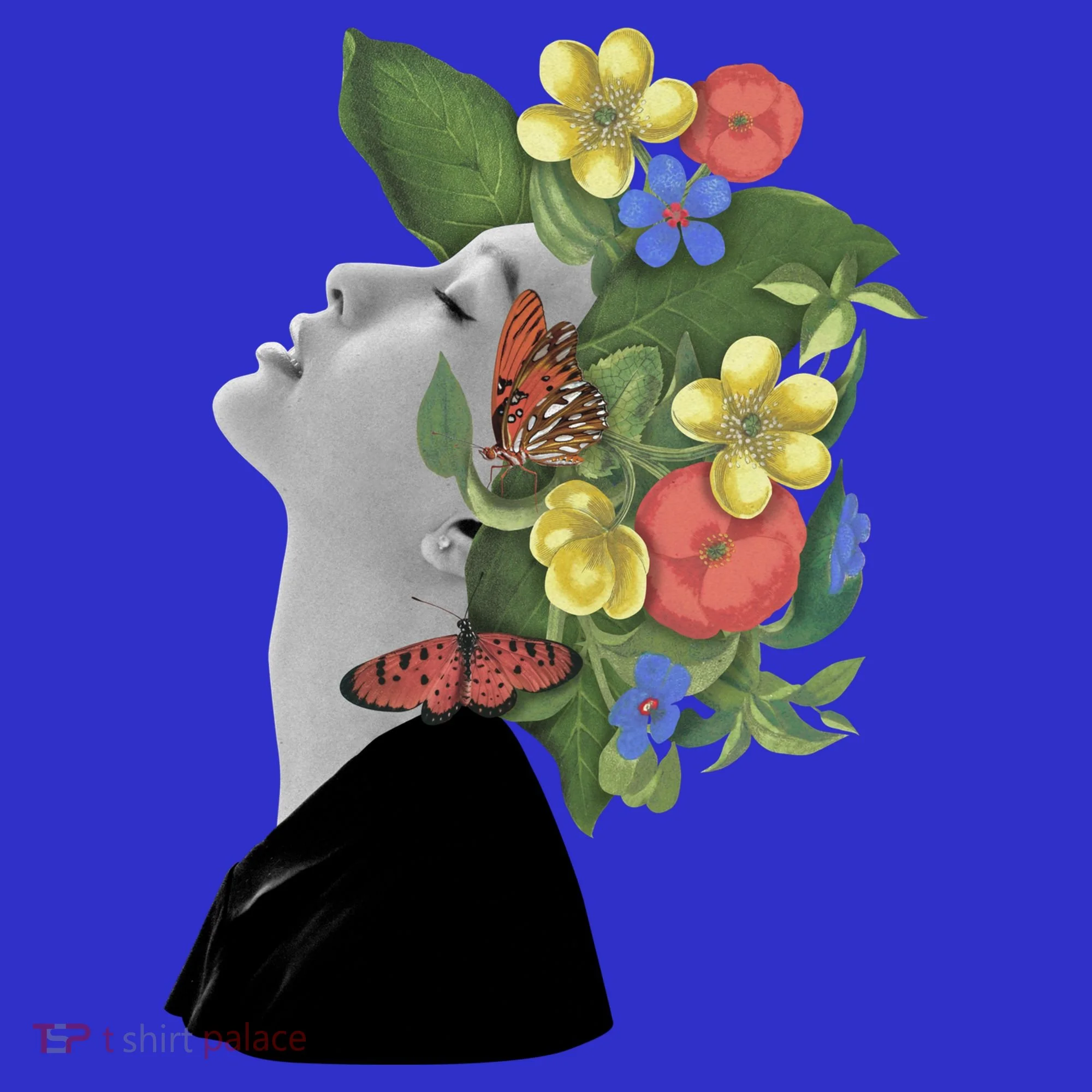Floral Hat Art Kids T-Shirt