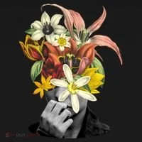 Floral Head Art Bucket Hat thumb 4