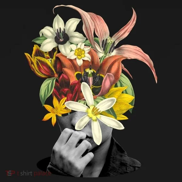 Floral Head Art Bucket Hat