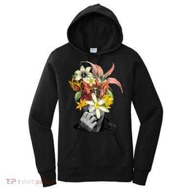 Floral Head Art Women's Hoodie
