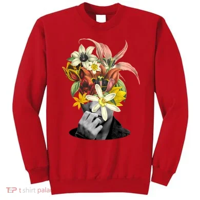 Floral Head Art Sweatshirt