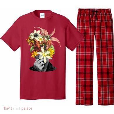 Floral Head Art Pajama Set