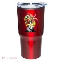 Floral Head Art Tumbler thumb 0
