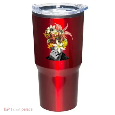 Floral Head Art Tumbler