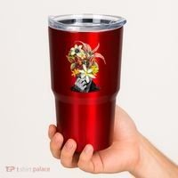 Floral Head Art Tumbler thumb 2