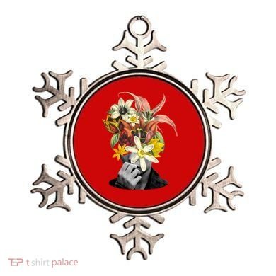Floral Head Art Ornament