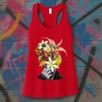 Floral Head Art Women's Tank Top thumb 3