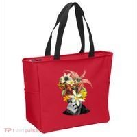 Floral Head Art Tote Bag thumb 2