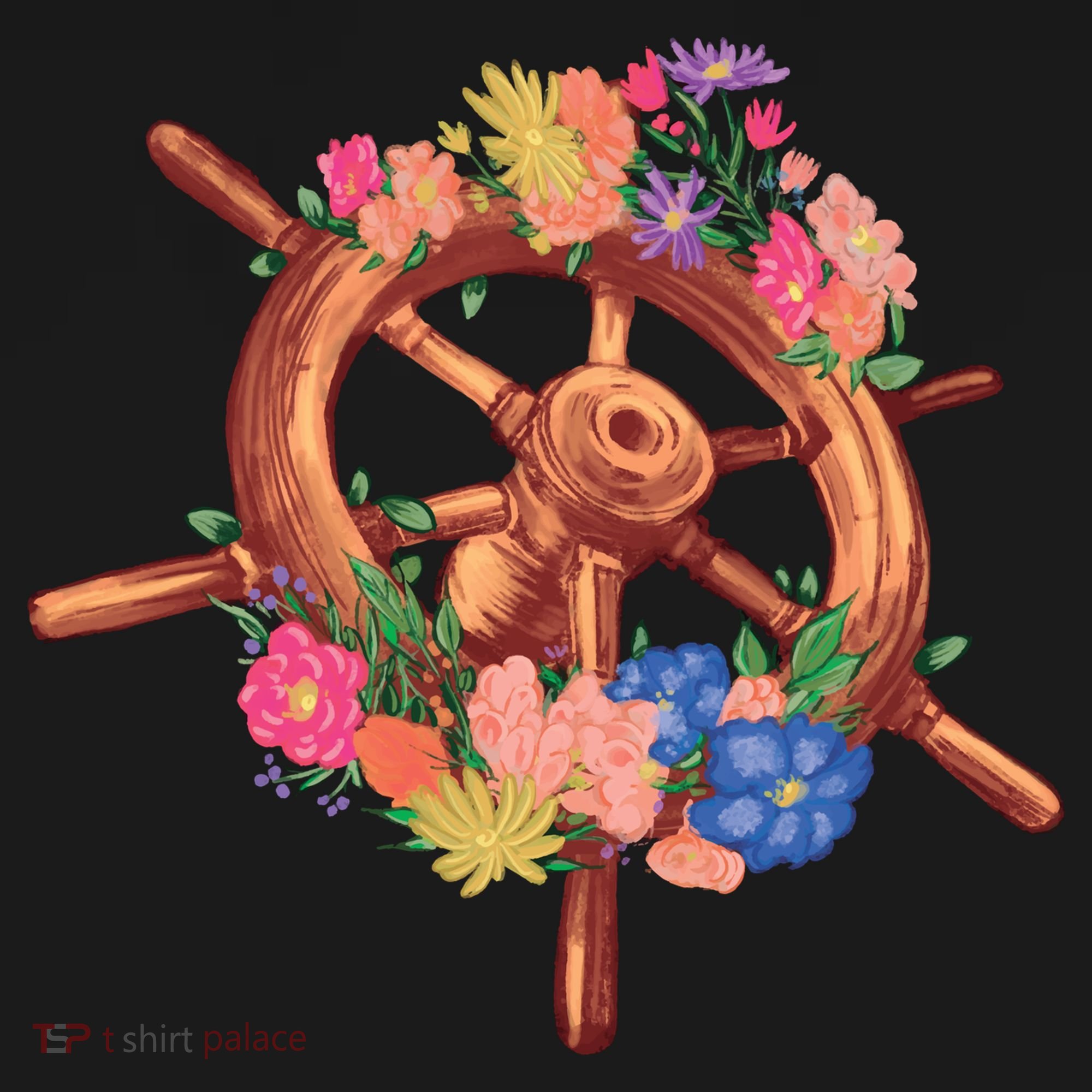 Floral Helm Hoodie