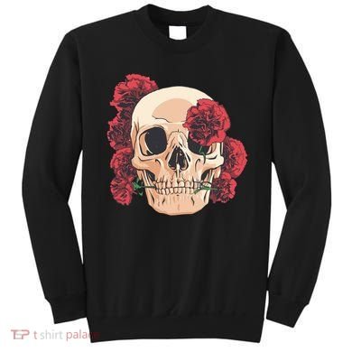 Floral Skull Sweatshirt