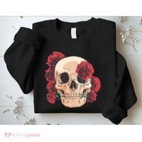 Floral Skull Sweatshirt thumb 2
