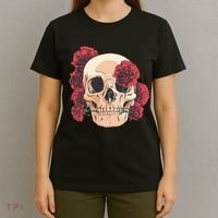 Floral Skull T-Shirt thumb 4