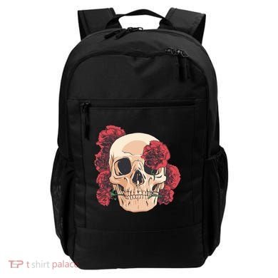 Floral Skull Backpack