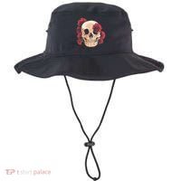 Floral Skull Bucket Hat thumb 0