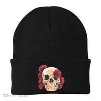 Floral Skull Beanie thumb 0