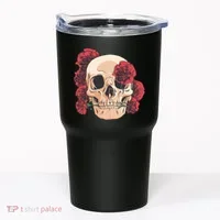 Floral Skull Tumbler thumb 0