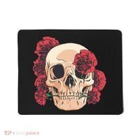 Floral Skull Mousepad thumb 0