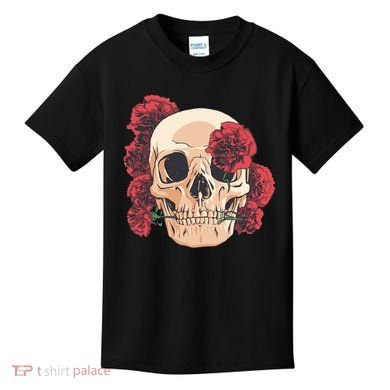 Floral Skull Kids T-Shirt