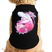 Floral T-Rex Doggie Tank thumb 0