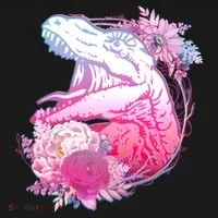 Floral T-Rex Bucket Hat thumb 4