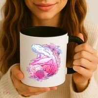 Floral T-Rex Coffee Mug thumb 3