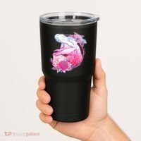 Floral T-Rex Tumbler thumb 2