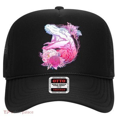 Floral T-Rex Hat