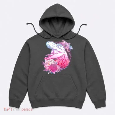 Floral T-Rex Hoodie